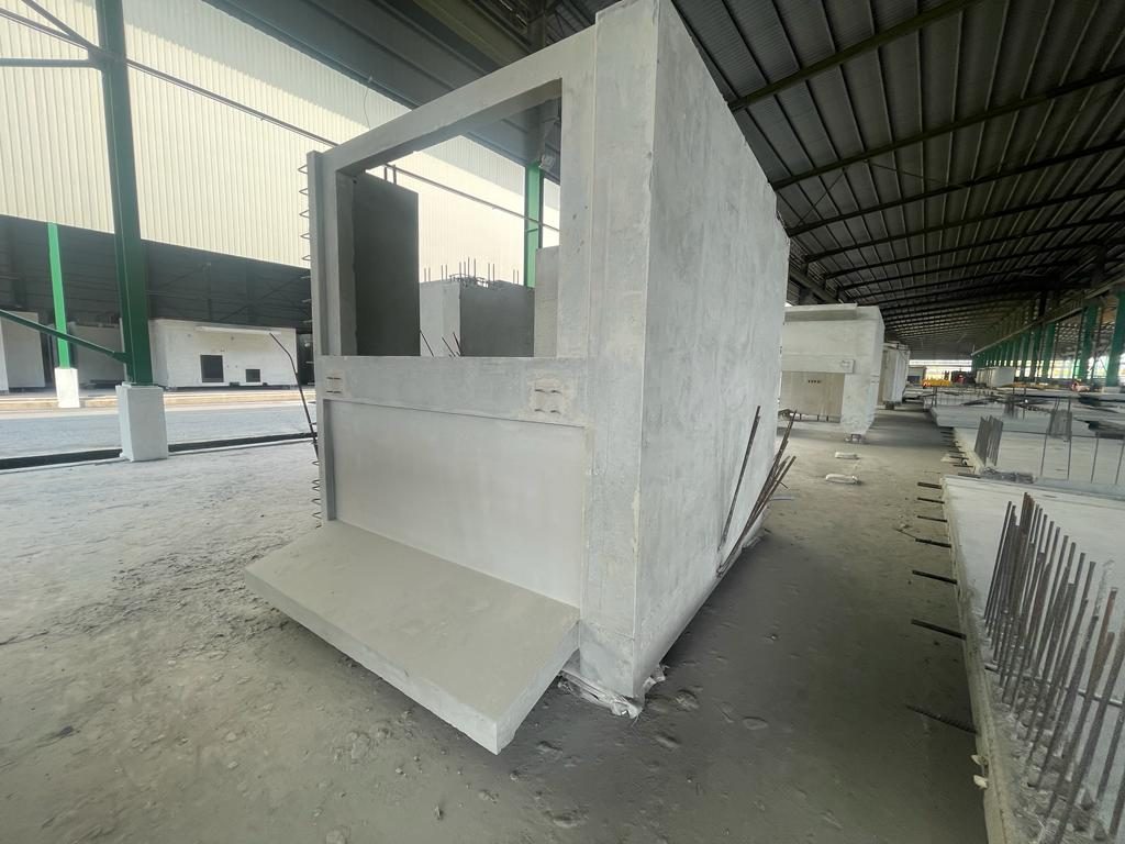 Precast kitchen unit