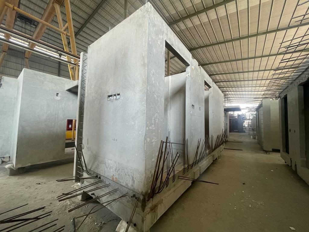 Prefabricated bathroom unit