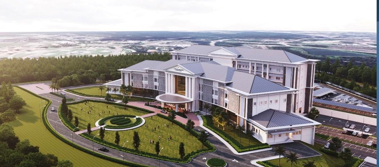 Rendering of the Johor Bahru Court Complex, Iskandar Puteri